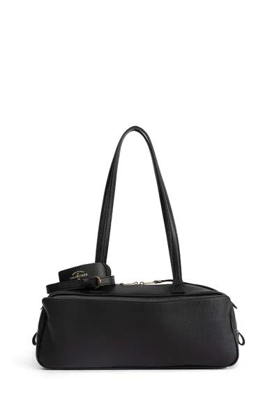 Balenciaga Carrie Bowling Bag Small In Black