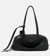 Balenciaga Small Calf Leather Carrie Bowling Top-handle Bag In Black