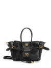 Balenciaga Carry All Bel Air Handbags Black In Black