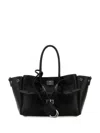 Balenciaga Women's Leather Carry All Bel Air Shopping Bag