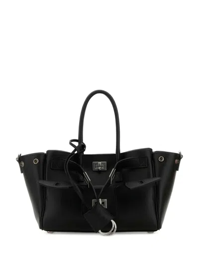 BALENCIAGA CARRY ALL BEL AIR LEATHER TOTE BAG