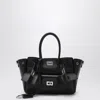 Balenciaga Women's Leather Carry All Bel Air Shopping Bag
