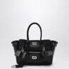 Balenciaga Women's Leather Carry All Bel Air Shopping Bag