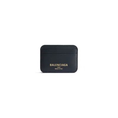 Balenciaga Cash 2.0 Card Holder In Black