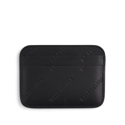 Balenciaga Cash Card Holder In Black