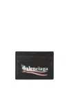 Balenciaga Cash Card Holder Accessories In Black