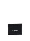 Balenciaga Cash Card Holder In Black