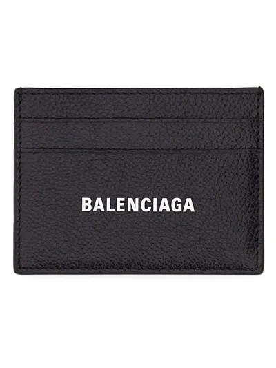 Balenciaga "cash" Card Holder In Black