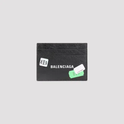 Balenciaga Cash Card Holder In Multi