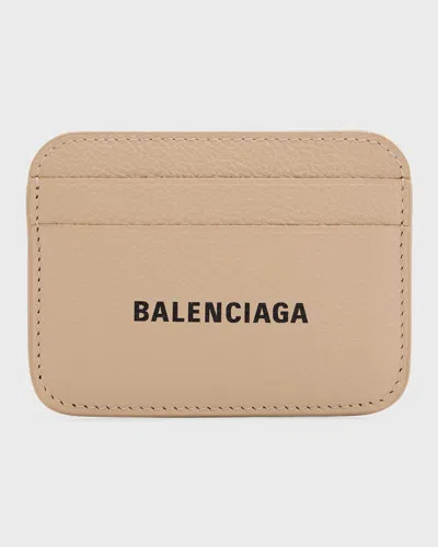 Balenciaga Cash Card Holder In Brown