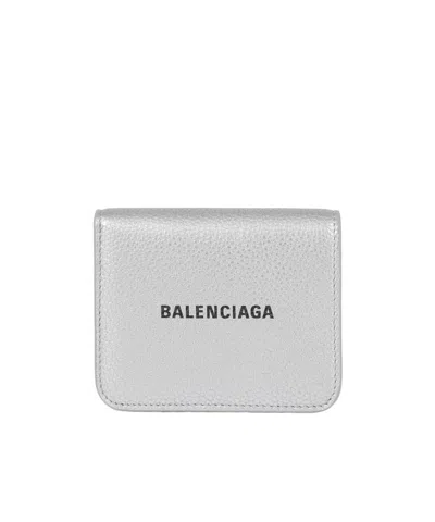 Balenciaga Cash Card Holder In White