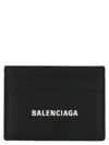 Balenciaga Cash Leather Card Holder In Multicolor