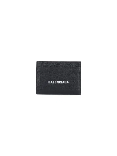 Balenciaga 'cash' Cardholder In Black  