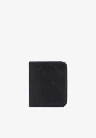 Balenciaga Cash Flap Cardholder In Black