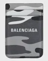 BALENCIAGA CASH MAGNET CARD HOLDER CAMO PRINT