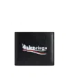 Balenciaga Cash Wallet In Black