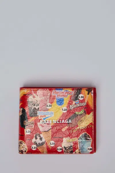 Balenciaga Cash Square Folded Coin Wallet