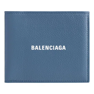 Balenciaga Cash Square Folded Wallet 'blue'