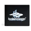Balenciaga Cash Square Folded Wallet Box 'black White'