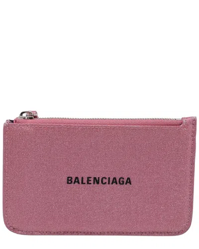 Pre-owned Balenciaga Cash Zip Card Holder (authentic Pre-loved)