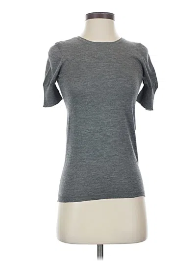 Pre-owned Balenciaga Cashmere Cardigan Sweater In Gray