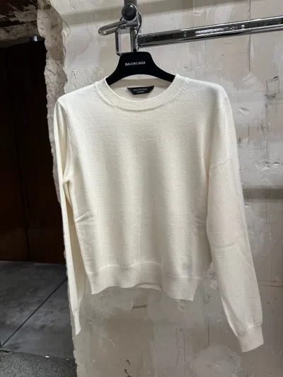 Balenciaga Cashmere Sweaters In Brown