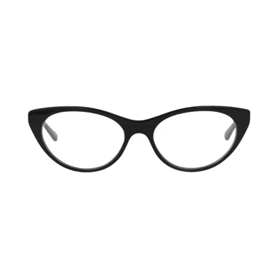 Pre-owned Balenciaga Cat Eye-frame Acetate Optical Frames 'black Transparent' | Multi-color | Women's Size One