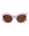 Balenciaga Cat Eye-frame Bio Injection Sunglasses In Pink