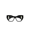 Balenciaga Cat-eye Frame Glasses In Black