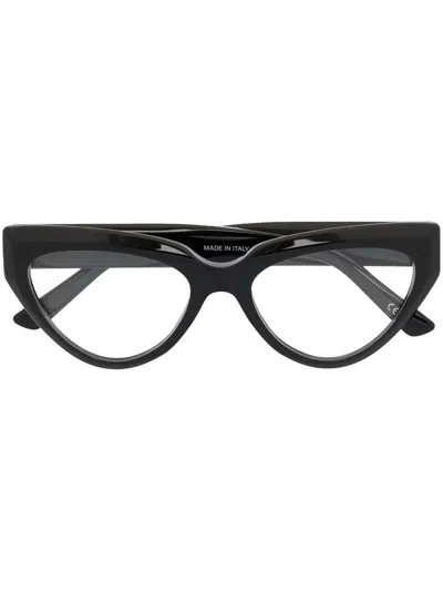 Balenciaga Cat-eye-frame Glasses In Blau