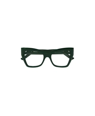 Balenciaga Cat-eye Frame Glasses In Green