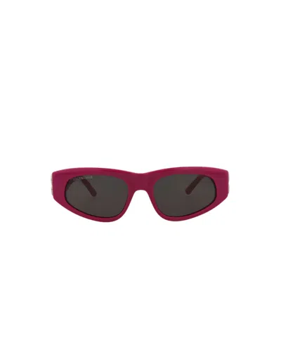 Balenciaga Cat Eye-frame Recycled Acetate Sunglasses In Purple