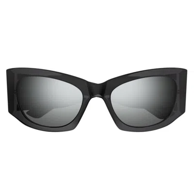 Balenciaga Cat-eye Frame Sunglasses In Black
