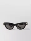 Balenciaga Cat Eye Frame Sunglasses With Gold Accents