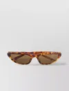 Balenciaga Cat Eye Frame Sunglasses With Oval Lenses In Brown