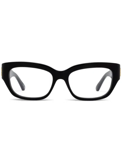 Balenciaga Cat-eye Glasses In Black