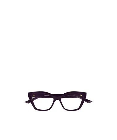 Balenciaga Cat-eye Glasses In Black