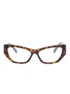 Balenciaga Cat-eye Glasses In Brown