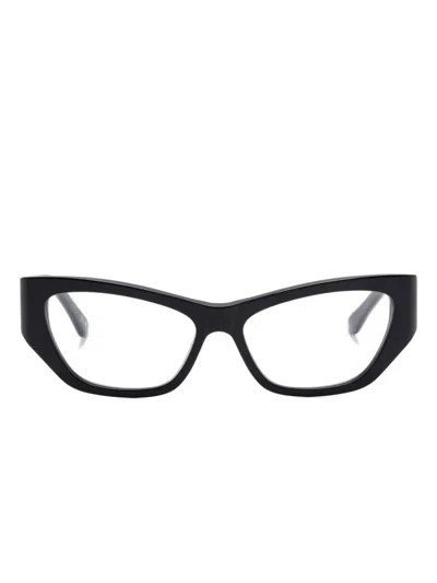 Balenciaga Cat-eye Glasses In Schwarz