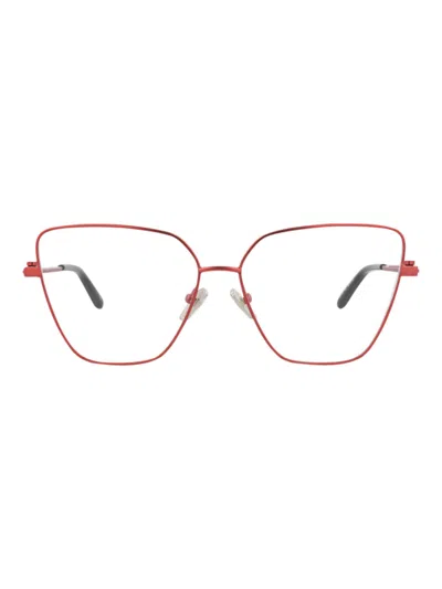 Balenciaga Cat Eye Optical Frames For Women In Red