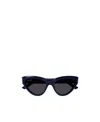 Balenciaga Cat-eye Sunglasses In Blue