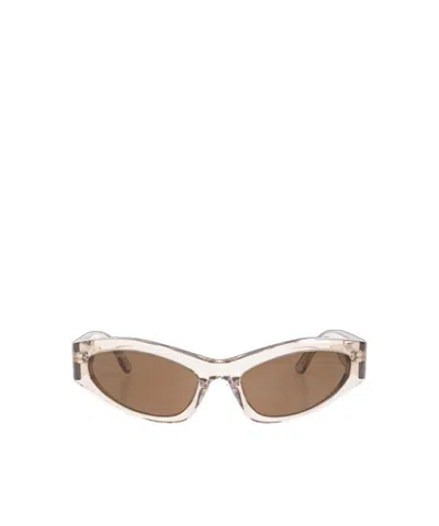 Balenciaga Cat-eye Sunglasses In Brown