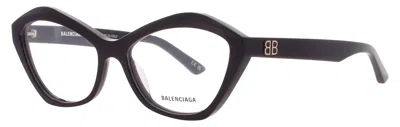 Balenciaga Cat-eye Acetate Eyeglasses, 56mm In 003 - Violet / Demo