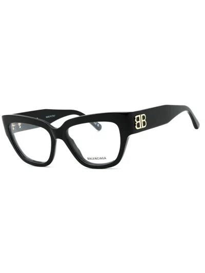 Balenciaga Cat-eye Designer Eyeglasses For Women In Black