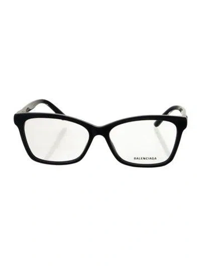 Pre-owned Balenciaga Cat-eye Eyeglasses In Blue