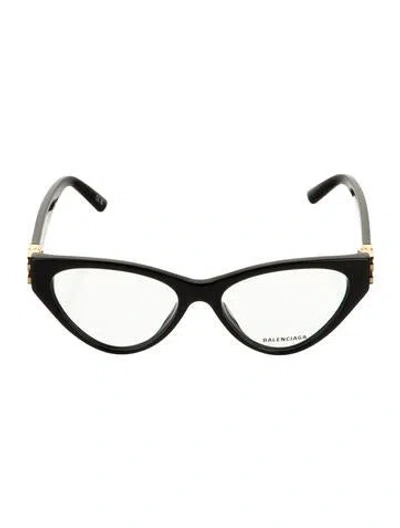 Pre-owned Balenciaga Cat-eye Eyeglasses W/ Tags In Black