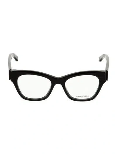 Pre-owned Balenciaga Cat-eye Eyeglasses W/ Tags In Black