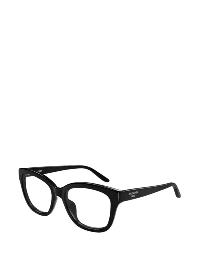 Balenciaga Cat-eye Glasses In Black