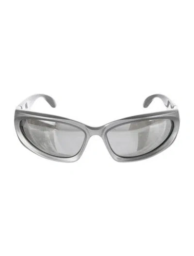 Pre-owned Balenciaga Cat-eye Mirrored Sunglasses