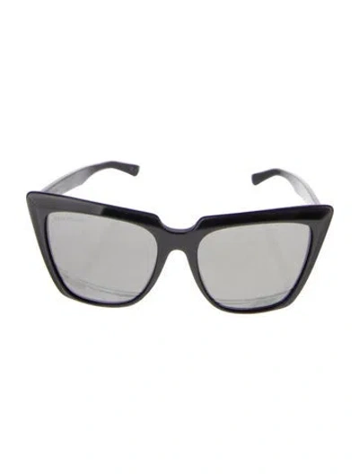 Pre-owned Balenciaga Cat-eye Tinted Sunglasses In Black